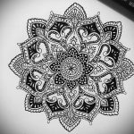 фото пример тату мандала 04.02.2020 №037 -mandala tattoo- tattoo-photo.ru