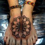 фото пример тату мандала 04.02.2020 №038 -mandala tattoo- tattoo-photo.ru