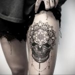 фото пример тату мандала 04.02.2020 №039 -mandala tattoo- tattoo-photo.ru