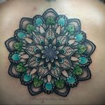 фото пример тату мандала 04.02.2020 №053 -mandala tattoo- tattoo-photo.ru