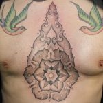 фото пример тату мандала 04.02.2020 №069 -mandala tattoo- tattoo-photo.ru