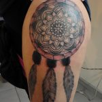 фото пример тату мандала 04.02.2020 №087 -mandala tattoo- tattoo-photo.ru