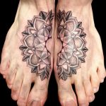 фото пример тату мандала 04.02.2020 №089 -mandala tattoo- tattoo-photo.ru