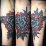 фото пример тату мандала 04.02.2020 №092 -mandala tattoo- tattoo-photo.ru