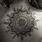 фото пример тату мандала 04.02.2020 №094 -mandala tattoo- tattoo-photo.ru