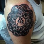 фото пример тату мандала 04.02.2020 №102 -mandala tattoo- tattoo-photo.ru