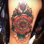 фото пример тату мандала 04.02.2020 №106 -mandala tattoo- tattoo-photo.ru