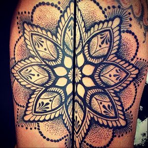 фото пример тату мандала 04.02.2020 №107 -mandala tattoo- tattoo-photo.ru