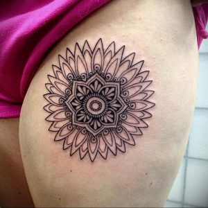 фото пример тату мандала 04.02.2020 №133 -mandala tattoo- tattoo-photo.ru