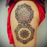 фото пример тату мандала 04.02.2020 №138 -mandala tattoo- tattoo-photo.ru