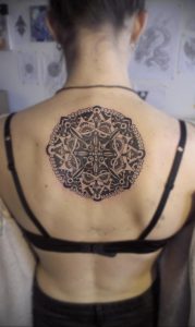 фото пример тату мандала 04.02.2020 №142 -mandala tattoo- tattoo-photo.ru