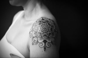 фото пример тату мандала 04.02.2020 №171 -mandala tattoo- tattoo-photo.ru