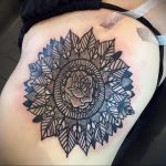 фото пример тату мандала 04.02.2020 №173 -mandala tattoo- tattoo-photo.ru