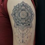 фото пример тату мандала 04.02.2020 №185 -mandala tattoo- tattoo-photo.ru