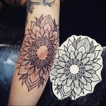 фото пример тату мандала 04.02.2020 №186 -mandala tattoo- tattoo-photo.ru