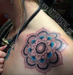 фото пример тату мандала 04.02.2020 №211 -mandala tattoo- tattoo-photo.ru