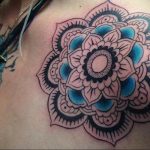 фото пример тату мандала 04.02.2020 №215 -mandala tattoo- tattoo-photo.ru