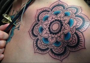 фото пример тату мандала 04.02.2020 №215 -mandala tattoo- tattoo-photo.ru