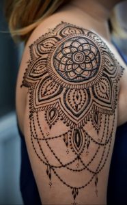 фото пример тату мандала 04.02.2020 №219 -mandala tattoo- tattoo-photo.ru