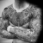 фото пример тату мандала 04.02.2020 №220 -mandala tattoo- tattoo-photo.ru