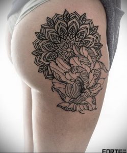 фото пример тату мандала 04.02.2020 №239 -mandala tattoo- tattoo-photo.ru