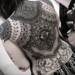 фото пример тату мандала 04.02.2020 №254 -mandala tattoo- tattoo-photo.ru