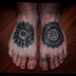 фото пример тату мандала 04.02.2020 №273 -mandala tattoo- tattoo-photo.ru