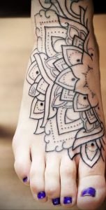 фото пример тату мандала 04.02.2020 №299 -mandala tattoo- tattoo-photo.ru