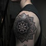 фото пример тату мандала 04.02.2020 №302 -mandala tattoo- tattoo-photo.ru