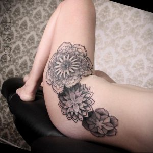 фото пример тату мандала 04.02.2020 №303 -mandala tattoo- tattoo-photo.ru