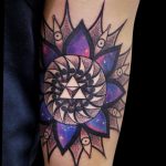 фото пример тату мандала 04.02.2020 №309 -mandala tattoo- tattoo-photo.ru