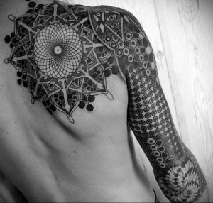 фото пример тату мандала 04.02.2020 №339 -mandala tattoo- tattoo-photo.ru