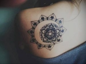 фото пример тату мандала 04.02.2020 №350 -mandala tattoo- tattoo-photo.ru