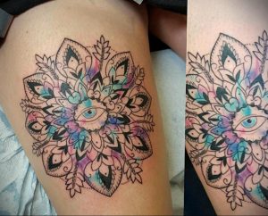 фото пример тату мандала 04.02.2020 №355 -mandala tattoo- tattoo-photo.ru