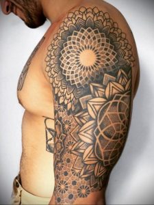 фото пример тату мандала 04.02.2020 №359 -mandala tattoo- tattoo-photo.ru