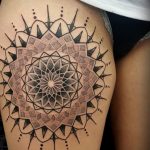 фото пример тату мандала 04.02.2020 №377 -mandala tattoo- tattoo-photo.ru