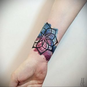 фото пример тату мандала 04.02.2020 №398 -mandala tattoo- tattoo-photo.ru