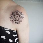 фото пример тату мандала 04.02.2020 №405 -mandala tattoo- tattoo-photo.ru