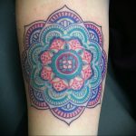 фото пример тату мандала 04.02.2020 №411 -mandala tattoo- tattoo-photo.ru