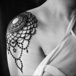 фото пример тату мандала 04.02.2020 №436 -mandala tattoo- tattoo-photo.ru