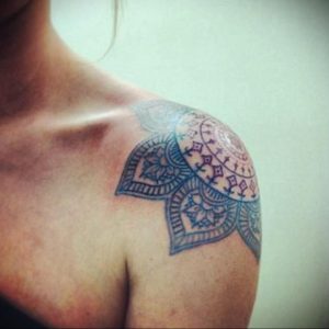 фото пример тату мандала 04.02.2020 №454 -mandala tattoo- tattoo-photo.ru