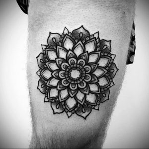 фото пример тату мандала 04.02.2020 №460 -mandala tattoo- tattoo-photo.ru