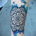 фото пример тату мандала 04.02.2020 №465 -mandala tattoo- tattoo-photo.ru