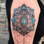 фото пример тату мандала 04.02.2020 №471 -mandala tattoo- tattoo-photo.ru