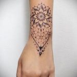 фото тату мандала браслетом 04.02.2020 №044 -mandala tattoo- tattoo-photo.ru