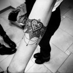 фото тату мандала браслетом 04.02.2020 №061 -mandala tattoo- tattoo-photo.ru