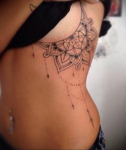 фото тату мандала для девушек 04.02.2020 №003 -mandala tattoo- tattoo-photo.ru