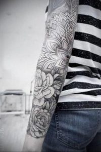 фото тату мандала для девушек 04.02.2020 №005 -mandala tattoo- tattoo-photo.ru