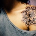 фото тату мандала для девушек 04.02.2020 №015 -mandala tattoo- tattoo-photo.ru