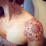 фото тату мандала для девушек 04.02.2020 №027 -mandala tattoo- tattoo-photo.ru